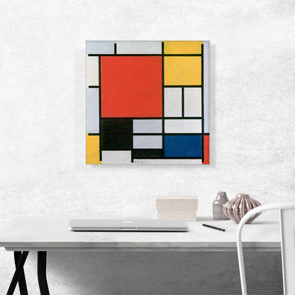 Composition in Red, Yellow, Blue and Black 1921