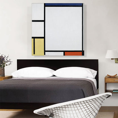 Composition with Blue, Red, Yellow, and Black 1922
