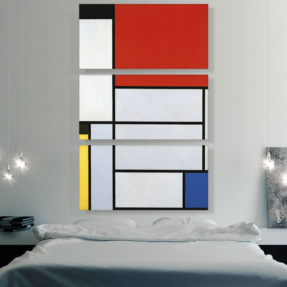 Composition with Red Square Lithograph in Colours 1921