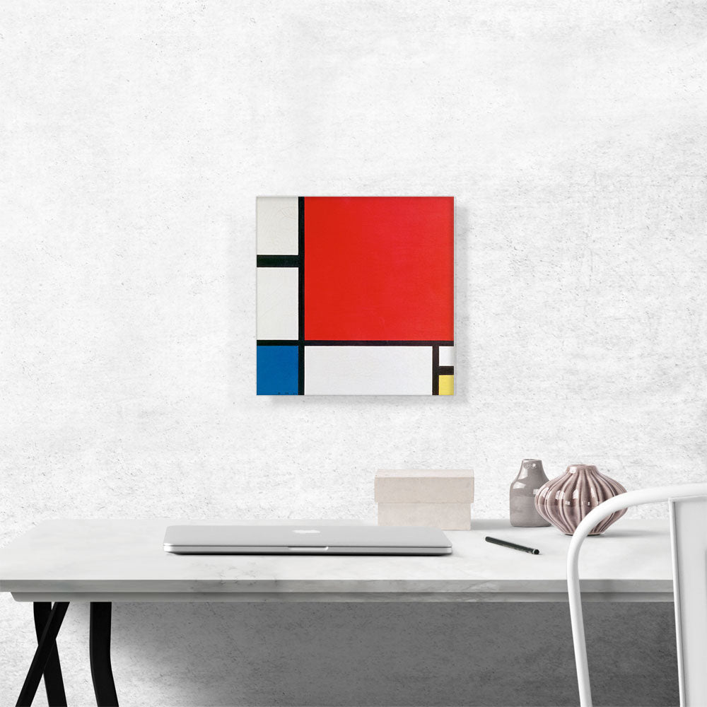 Composition with Red, Blue, and Yellow