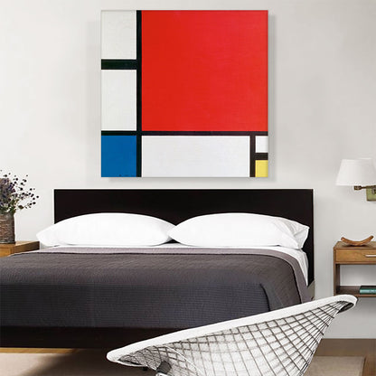 Composition with Red, Blue, and Yellow