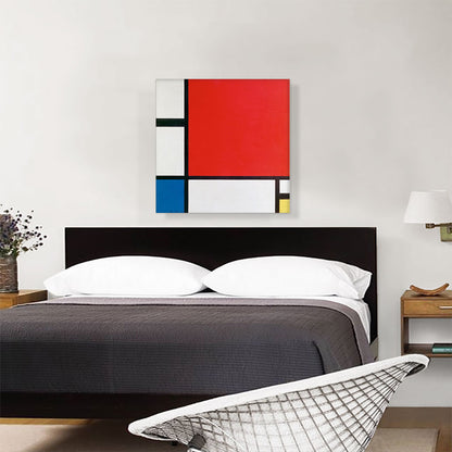 Composition with Red, Blue, and Yellow