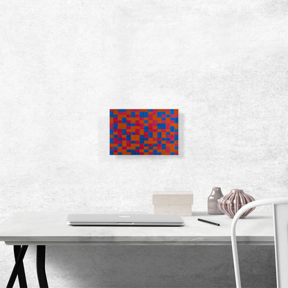 Checker Board Composition with Dark Colours 1919
