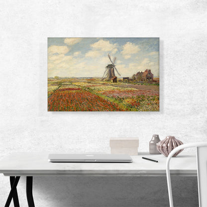 A Field of Tulips in Holland 1886