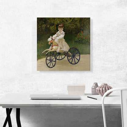 Jean Monet on his Hobby Horse