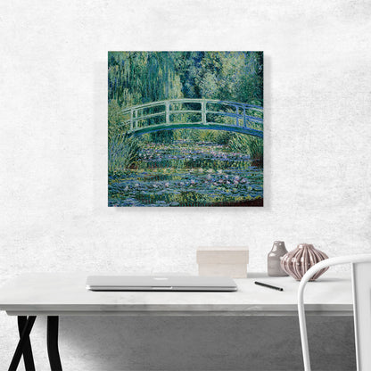 Water Lilies and Japanese Bridge