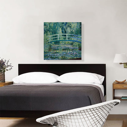 Water Lilies and Japanese Bridge
