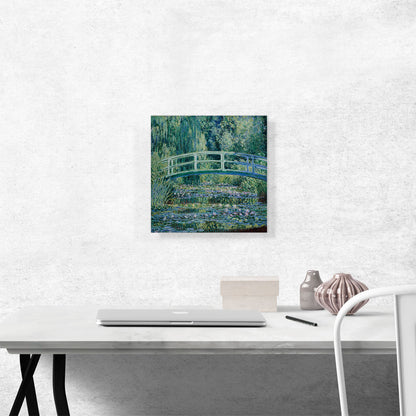 Water Lilies and Japanese Bridge