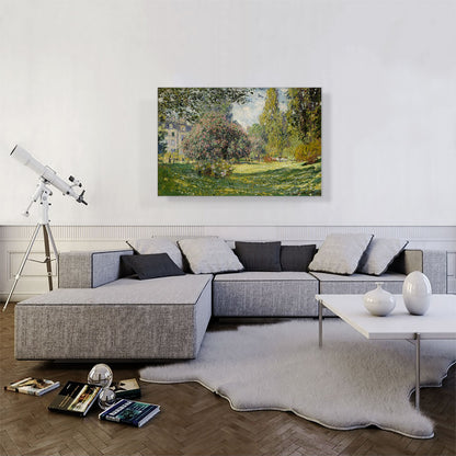 The Parc Monceau Landscape