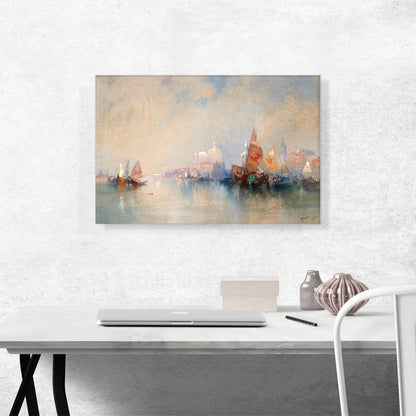 Lagoon Looking Toward Santa Maria Della Salute 1894