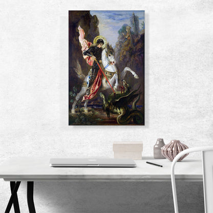 Saint George And The Dragon 1889