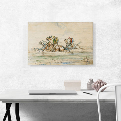 Horse Race With Jockey