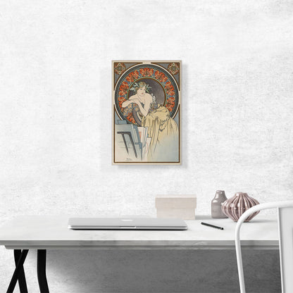 Girl With Easel 1898