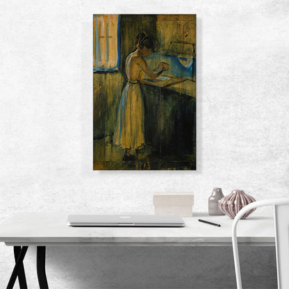 Young Woman Washing Herself 1896