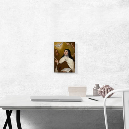Saint Theresa Surrounded By Angels