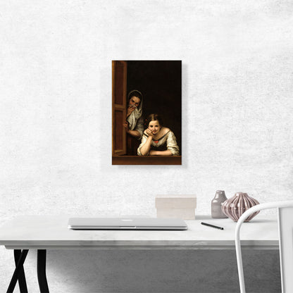 Two Women At a Window 1655