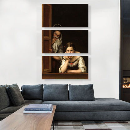 Two Women At a Window 1655