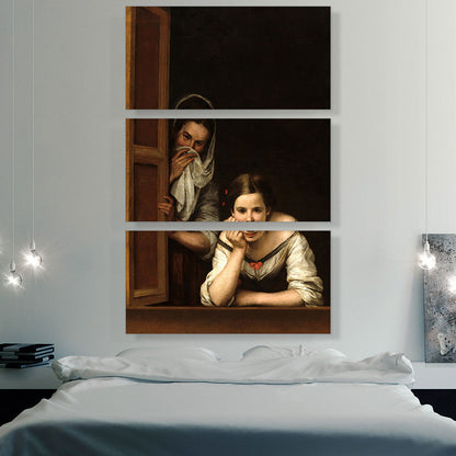 Two Women At a Window 1655