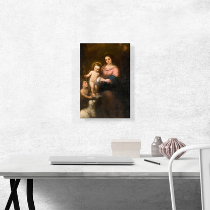 Virgin And Child With Infant Saint John The Baptist