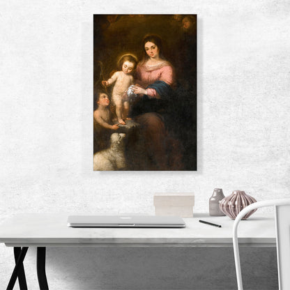 Virgin And Child With Infant Saint John The Baptist
