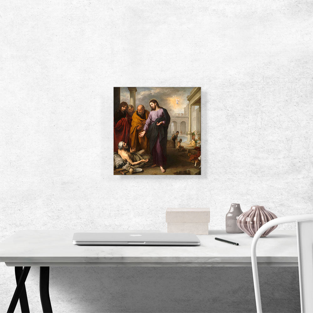 Christ Healing Paralytic At Pool Of Bethesda 1670