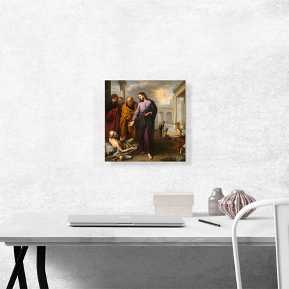Christ Healing Paralytic At Pool Of Bethesda 1670