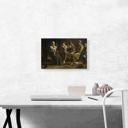 Peasant Family In An Interior 1643