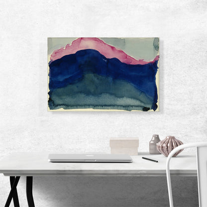 Pink and Blue Mountain 1916