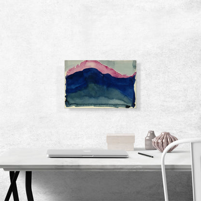 Pink and Blue Mountain 1916