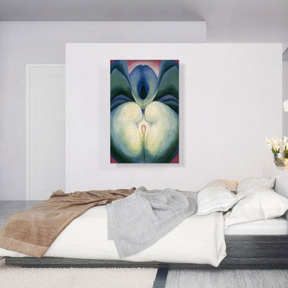 Series I White & Blue Flower Shapes 1919