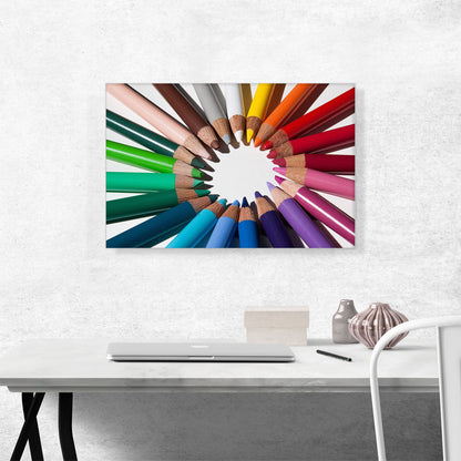 Circle Color Pencils Home decor