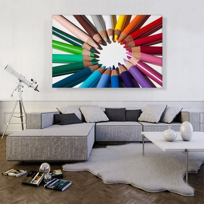 Circle Color Pencils Home decor