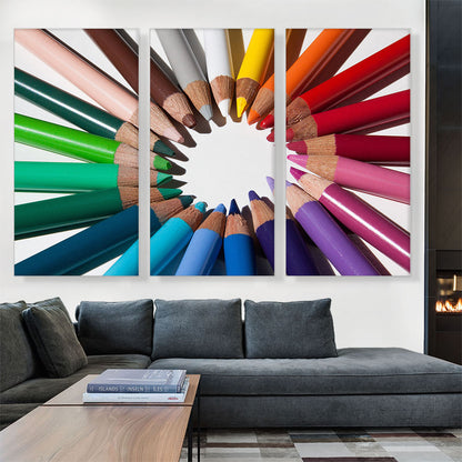 Circle Color Pencils Home decor