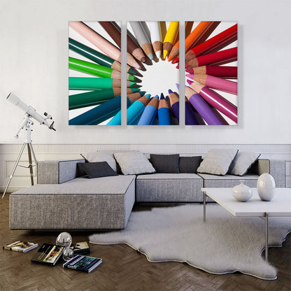 Circle Color Pencils Home decor