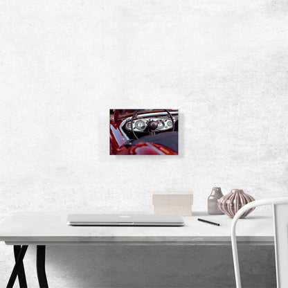 Classic Oldtimer Car Dashboard Home decor