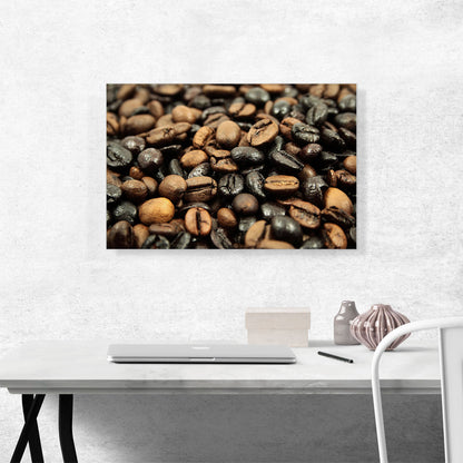 Coffee Beans Coffee Shop Decor Square