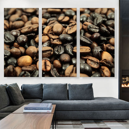 Coffee Beans Coffee Shop Decor Square