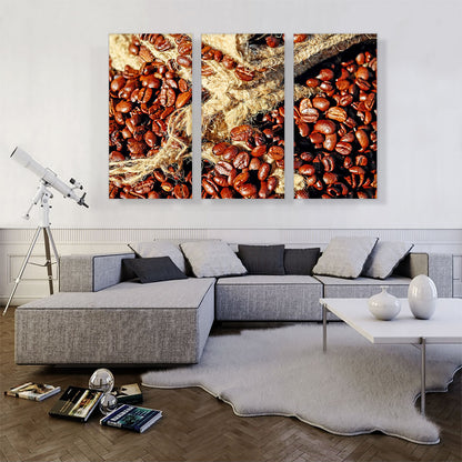 Coffee Beans With Bag Coffee Shop decor
