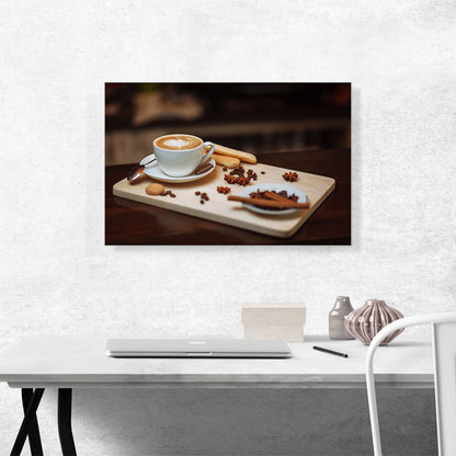 Coffee Espresso with Chocolate Coffee Shop decor