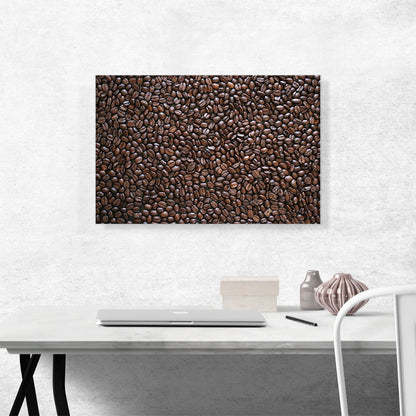 Coffee Pattern Cafe Decor Rectangle