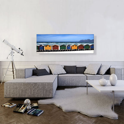 Colorful Beach Houses Home decor