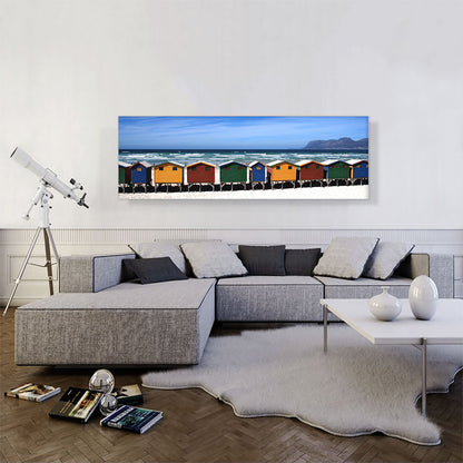 Colorful Beach Houses Home decor