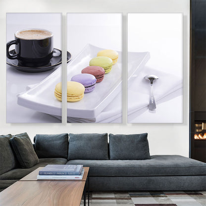 Colorful Cookies With Coffee Home decor