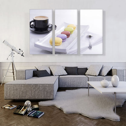 Colorful Cookies With Coffee Home decor