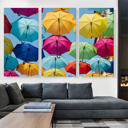 Colorful Umbrellas Sky Home decor