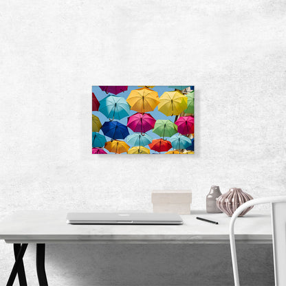 Colorful Umbrellas Sky Home decor
