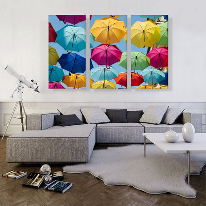 Colorful Umbrellas Sky Home decor