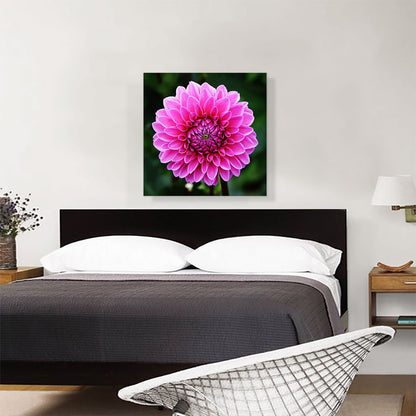 Dahlia Flower Home Decor Square