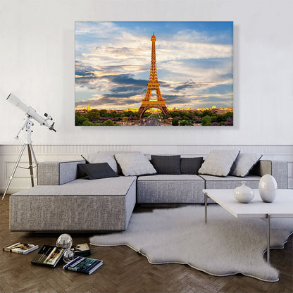 Eiffel Tower Paris Landscape Home Decor Rectangle