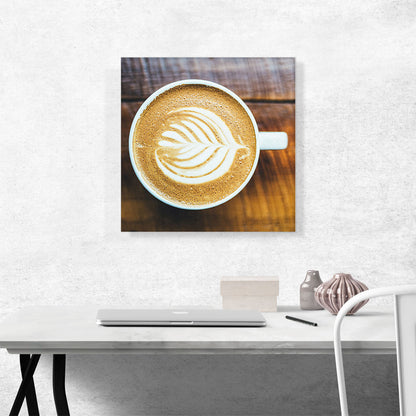 Espresso Coffee Cup Coffee Shop Decor Square